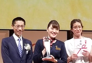 笑顔と高い接客力