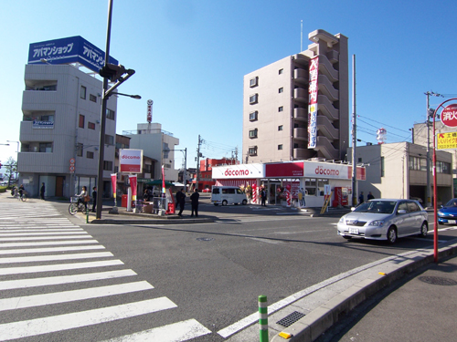 ドコモショップ松山北藤原店 ショップ全景