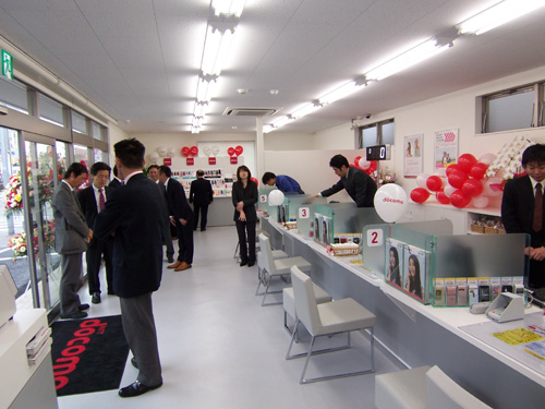 ドコモショップあきる野店 店内