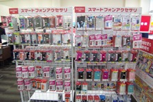 ドコモショップ瀬戸店 アクセサリー販売コーナー