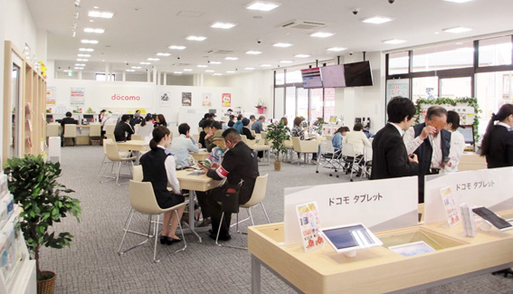 ドコモショップハレノテラス東大宮店 外観