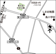 ドコモショップハレノテラス東大宮店 地図