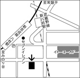 ドコモショップ新八柱店 地図