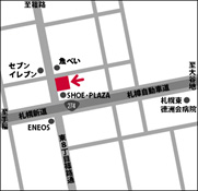 ドコモショップ北34条東店 地図