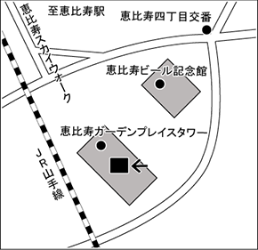 ドコモショップ恵比寿ガーデンプレイス店 地図