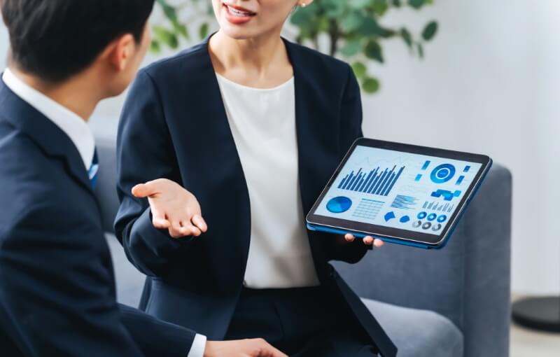 課題解決と事業継続性のパートナーとして。